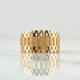 Rustic Maya Ring 4.8gr / Size 7 3/4 / 18K Gold ©