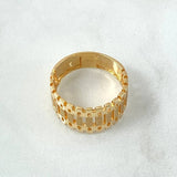 Rustic Maya Ring 4.8gr / Size 7 3/4 / 18K Gold ©