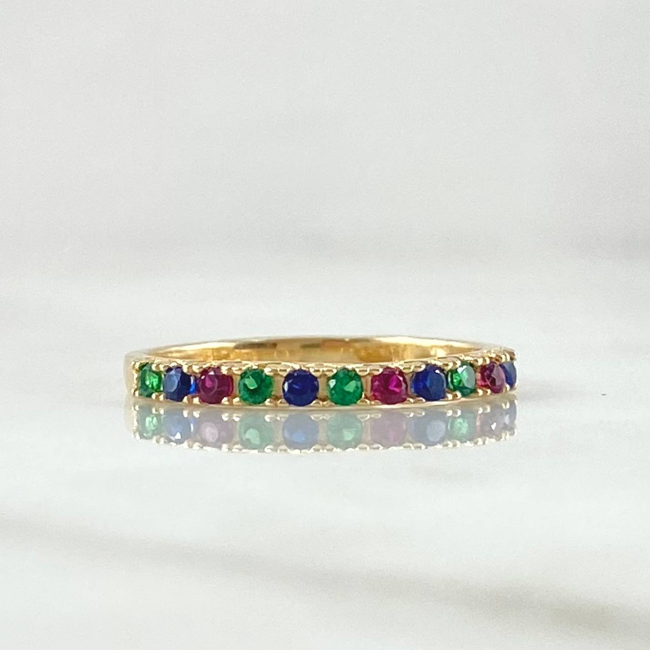 Anillo Media Churumbela 1.35gr / T5 3/4 / Oro 18K