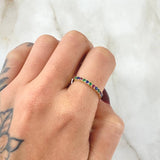 Anillo Media Churumbela 1.35gr / T5 3/4 / Oro 18K