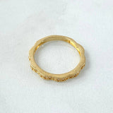 Anillo Carril Olas 2gr / T6 1/4 / Oro 18K ©
