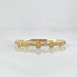 Anillo Carril De Flores 1.25gr / T6 3/4 / Oro 18K *