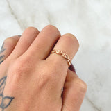 GC Ring 1.6gr / Size 5 3/4 / 18K Gold ©