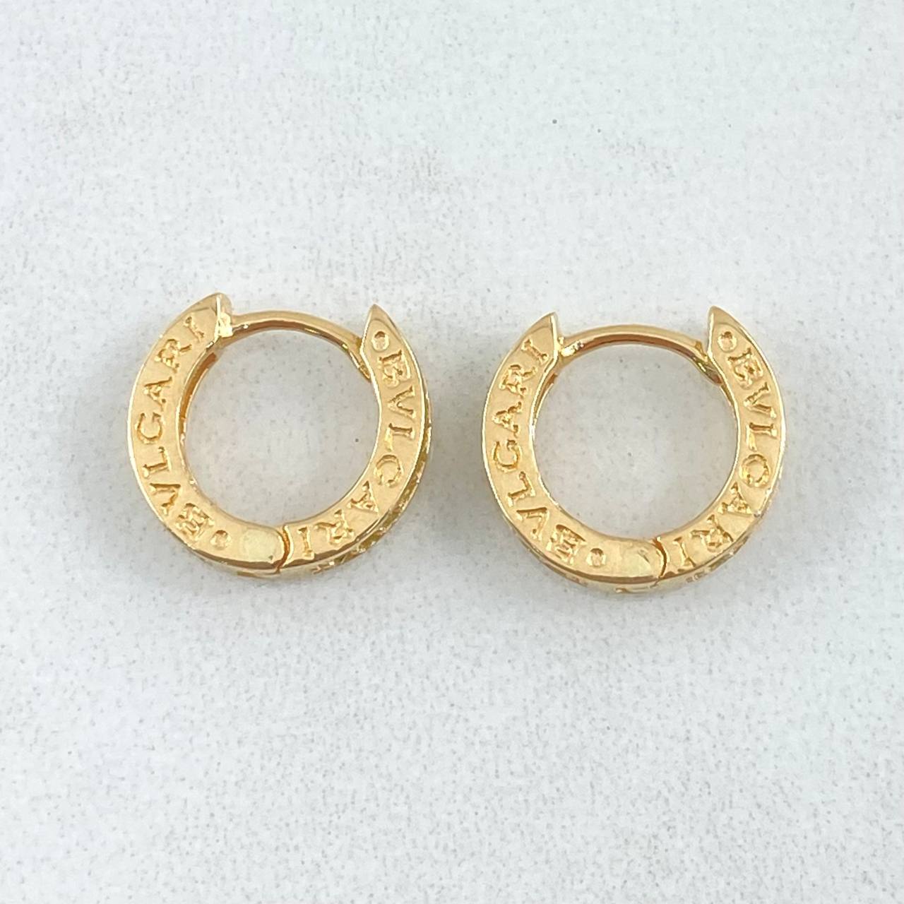 Candongas Rustico 2.4gr / 1.2cm / Oro 18K ©