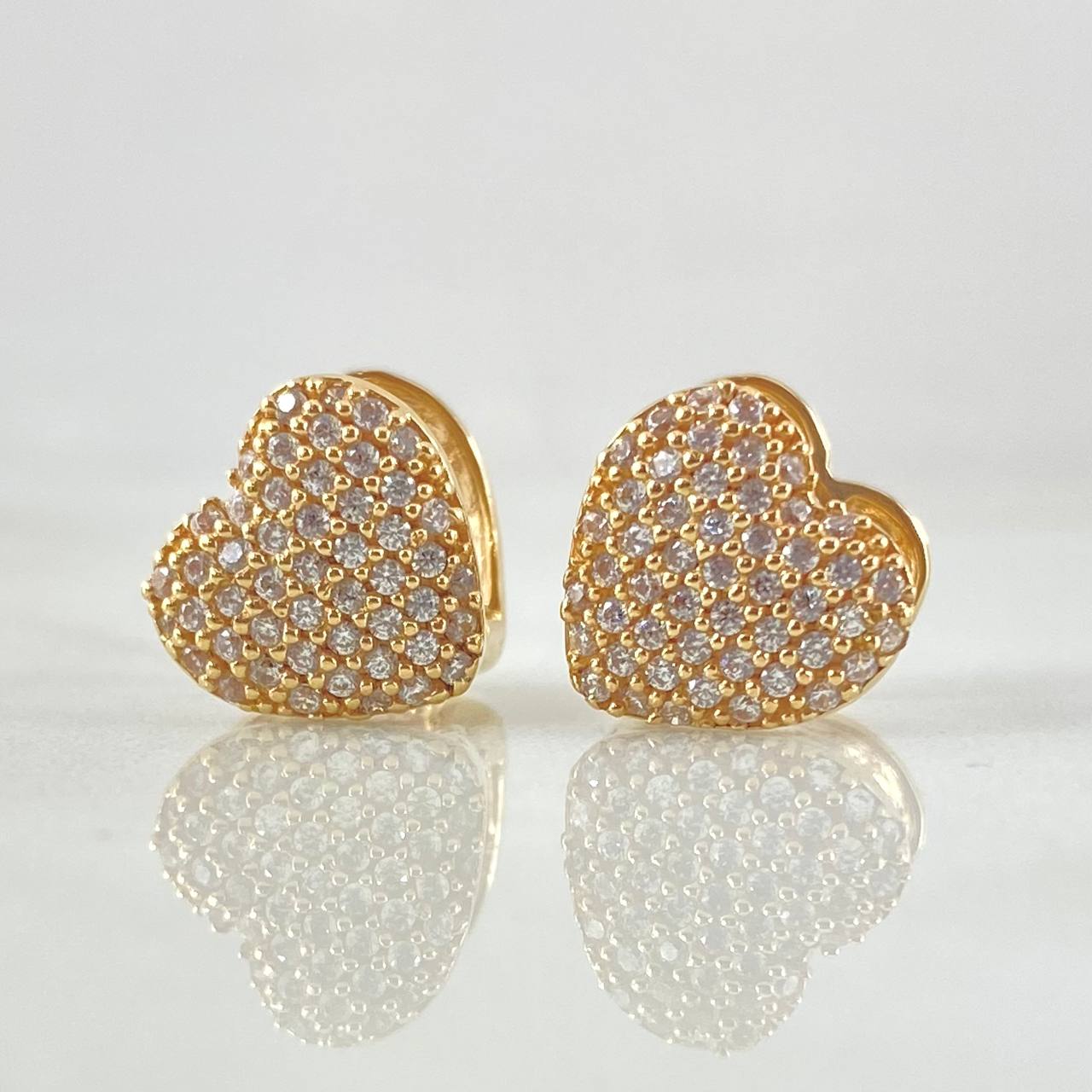 Candongas Corazon 4.6gr / 1cm / Oro 18K ©