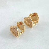 Candongas Corazon 4.6gr / 1cm / Oro 18K ©
