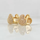 Candongas Corazon 4.6gr / 1cm / Oro 18K ©