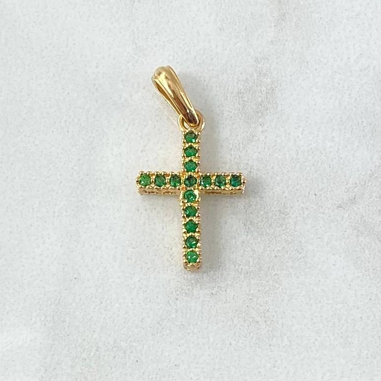 Dije Cruz Tupida 1.3gr / 2.4cm / Oro 18K ©