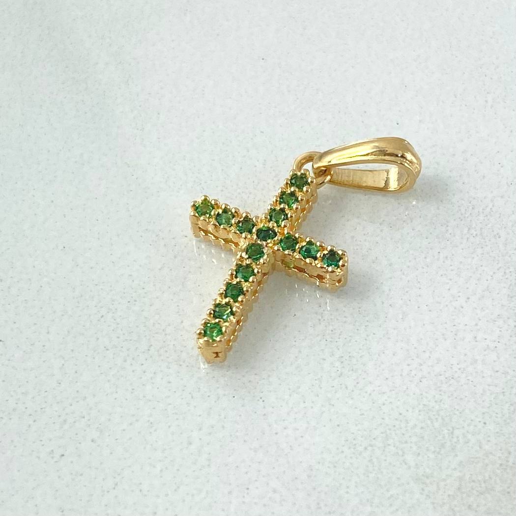 Dije Cruz Tupida 1.3gr / 2.4cm / Oro 18K ©