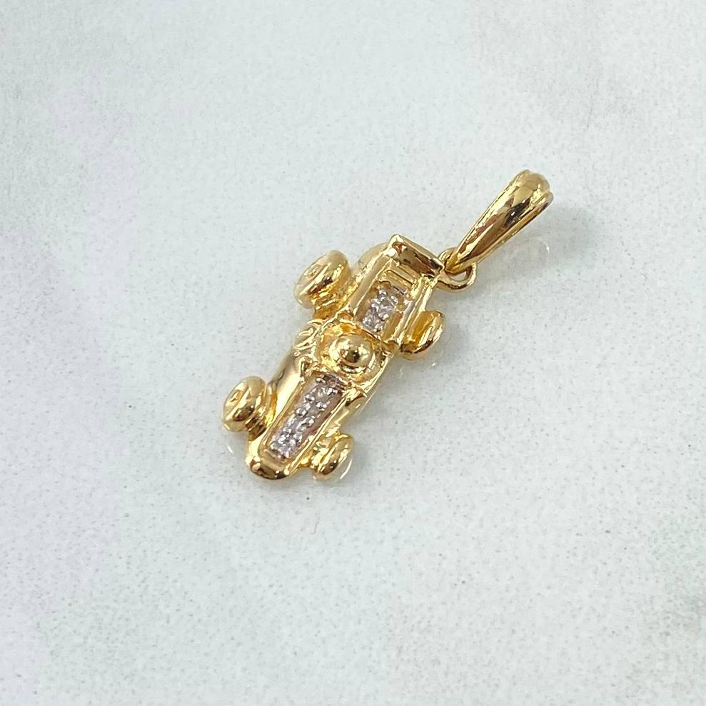 Pendant Car 1.55gr / 2.5cm / 1.0in / 18K Gold ©
