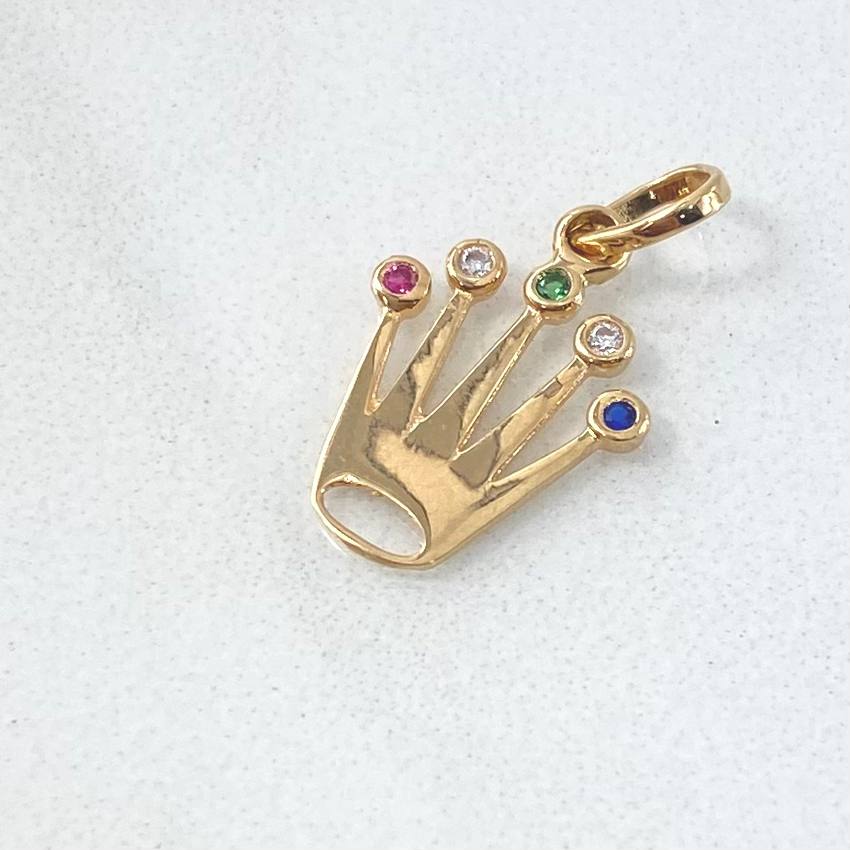 Pendant Crown 0.8gr / 2cm (0.8in) / 18K Gold ©