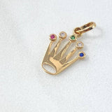 Pendant Crown 0.8gr / 2cm (0.8in) / 18K Gold ©