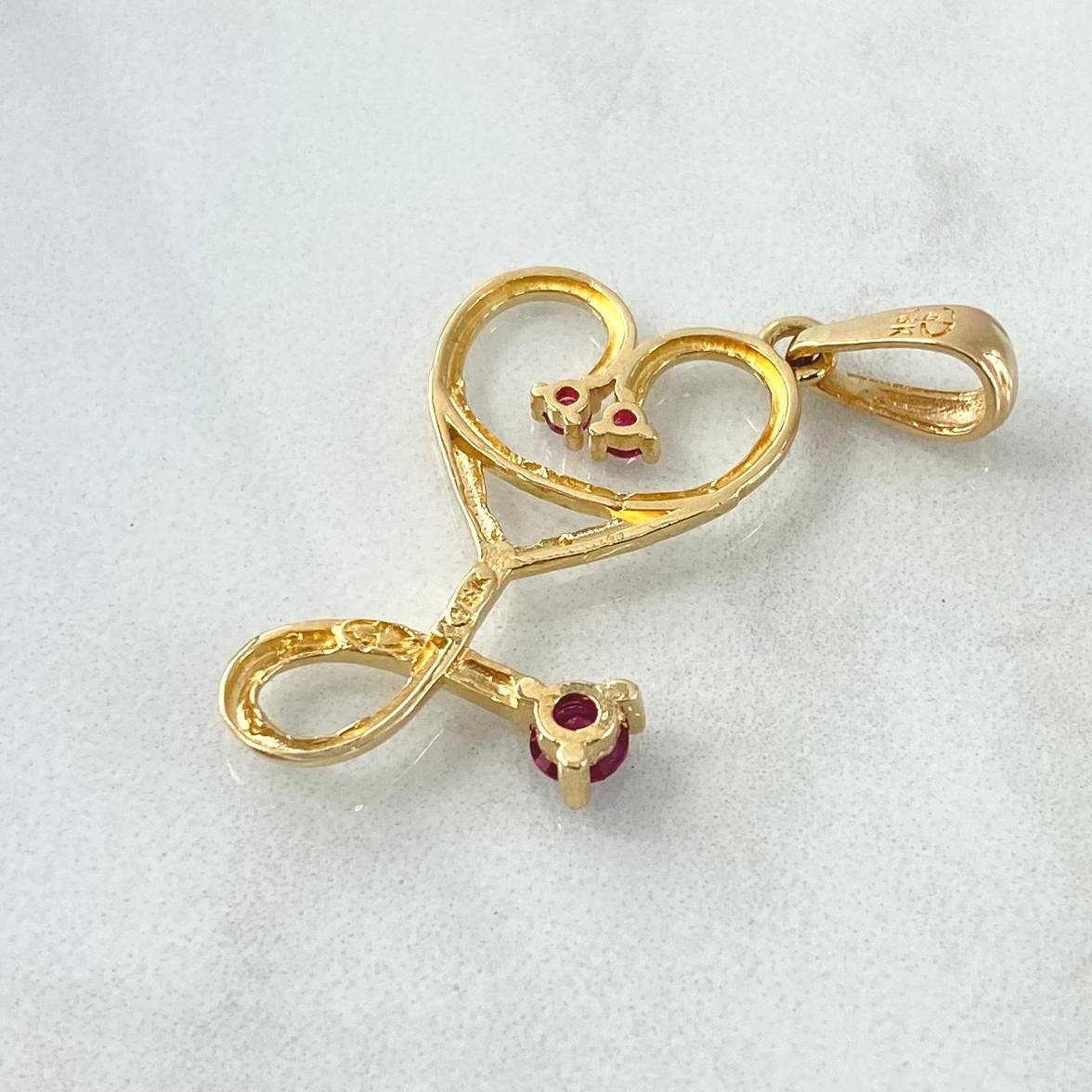 Pendant Stethoscope 2.8gr / 4cm (1.6in) / 18K Gold ©