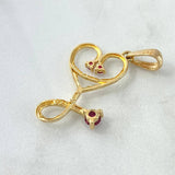 Pendant Stethoscope 2.8gr / 4cm (1.6in) / 18K Gold ©