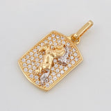 Dije Caballo 2.55 g / 1 in Tres Oros 18K