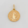 Dije San Benito 2.3 g / 3/4 in Oro Amarillo 18K