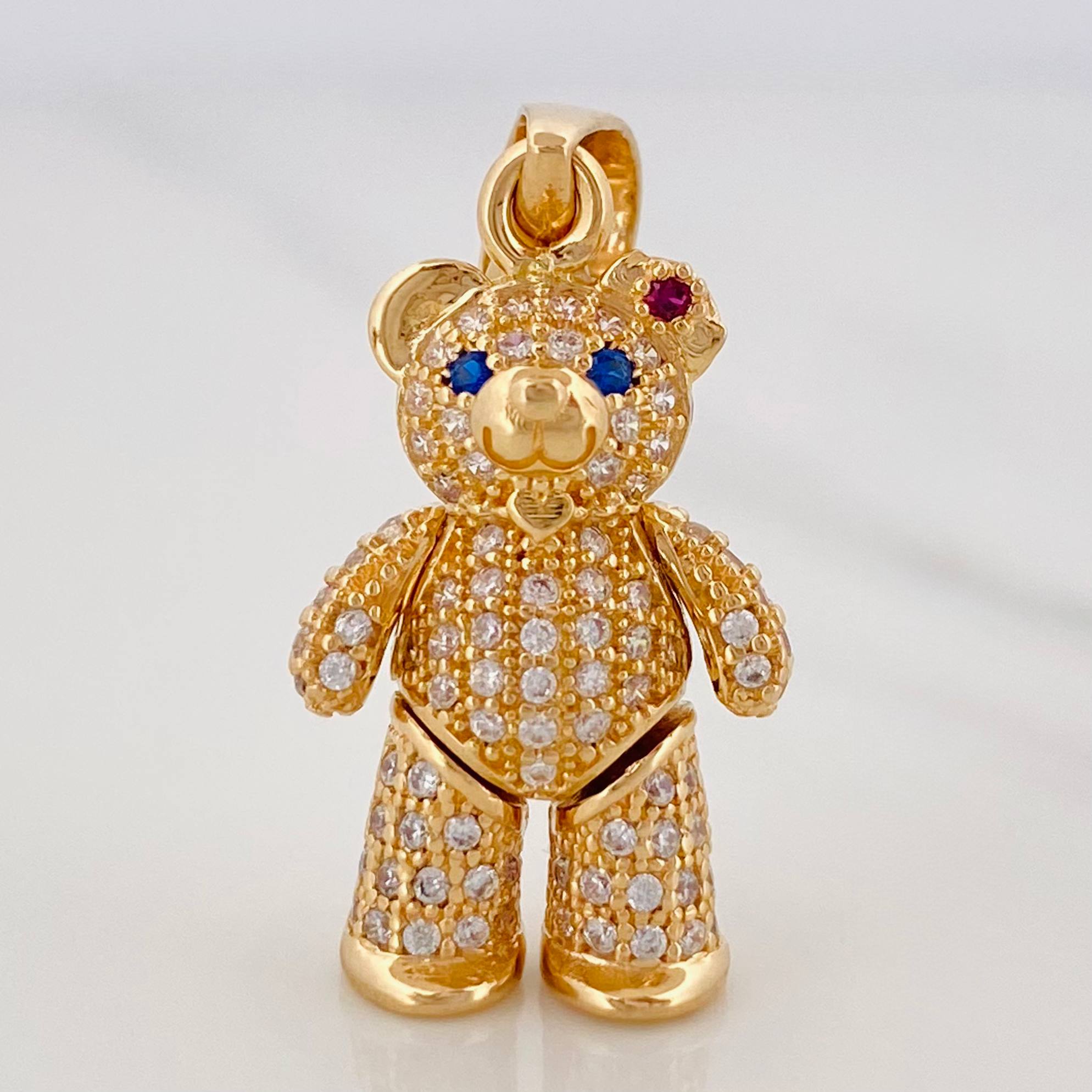 Dije Oso Articulado 4.65 g / 1 1/4 in Oro Amarillo 18K
