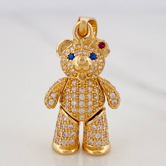 Dije Oso Articulado 4.65 g / 1 1/4 in Oro Amarillo 18K