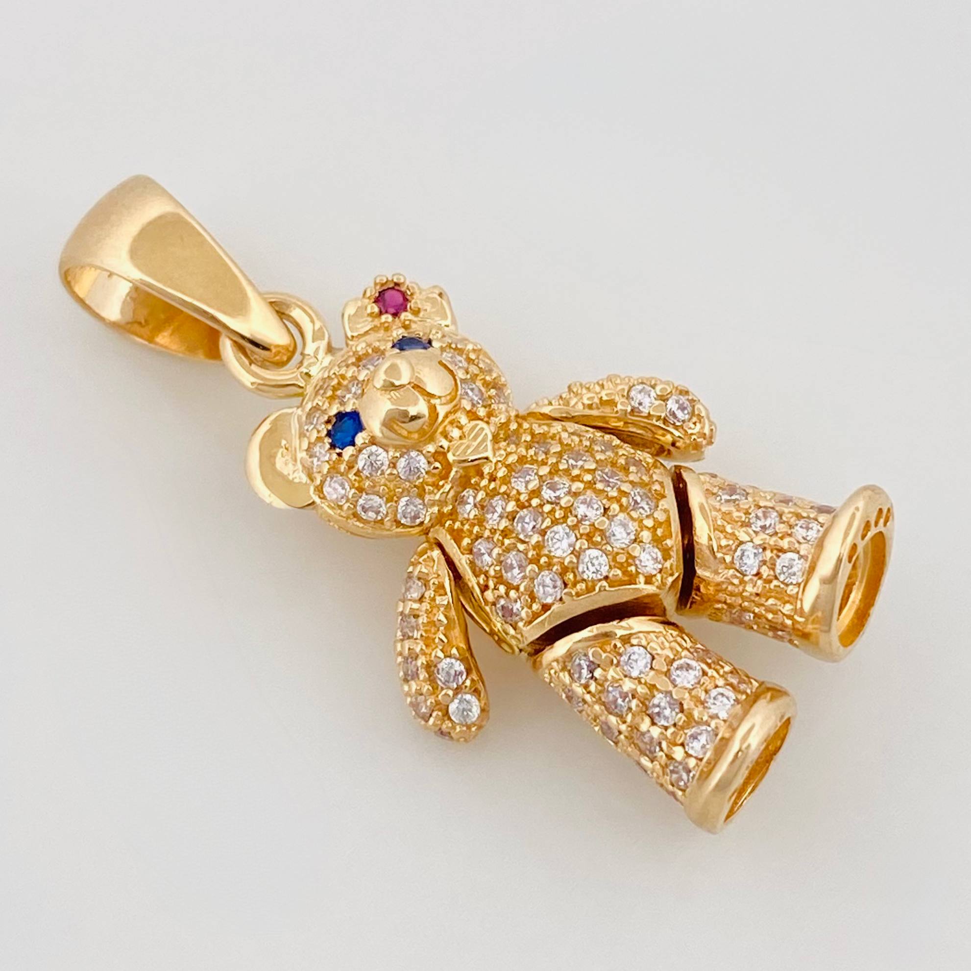 Dije Oso Articulado 4.65 g / 1 1/4 in Oro Amarillo 18K