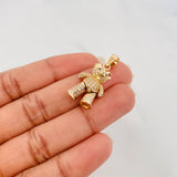 Dije Oso Articulado 4.65 g / 1 1/4 in Oro Amarillo 18K