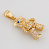 Dije Oso Articulado 4.9 g / 1 1/4 in Oro Amarillo 18K