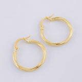 Candongas Mary 1.3g / 1 in Oro Amarillo 18K
