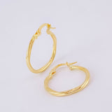 Candongas Mary 1.3g / 1 in Oro Amarillo 18K
