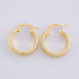 Candongas Nila 1.5g / 3/4 in Oro Amarillo 18K