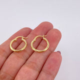 Candongas Mai 1.15g / 3/4 in Oro Amarillo 18K