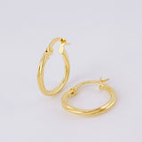 Candongas Mai 1.15g / 3/4 in Oro Amarillo 18K