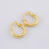 Candongas Mary 1.25g / 1/2 in Oro Amarillo 18K
