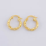 Candongas Nico 1g / 3/4 in Oro Amarillo 18K