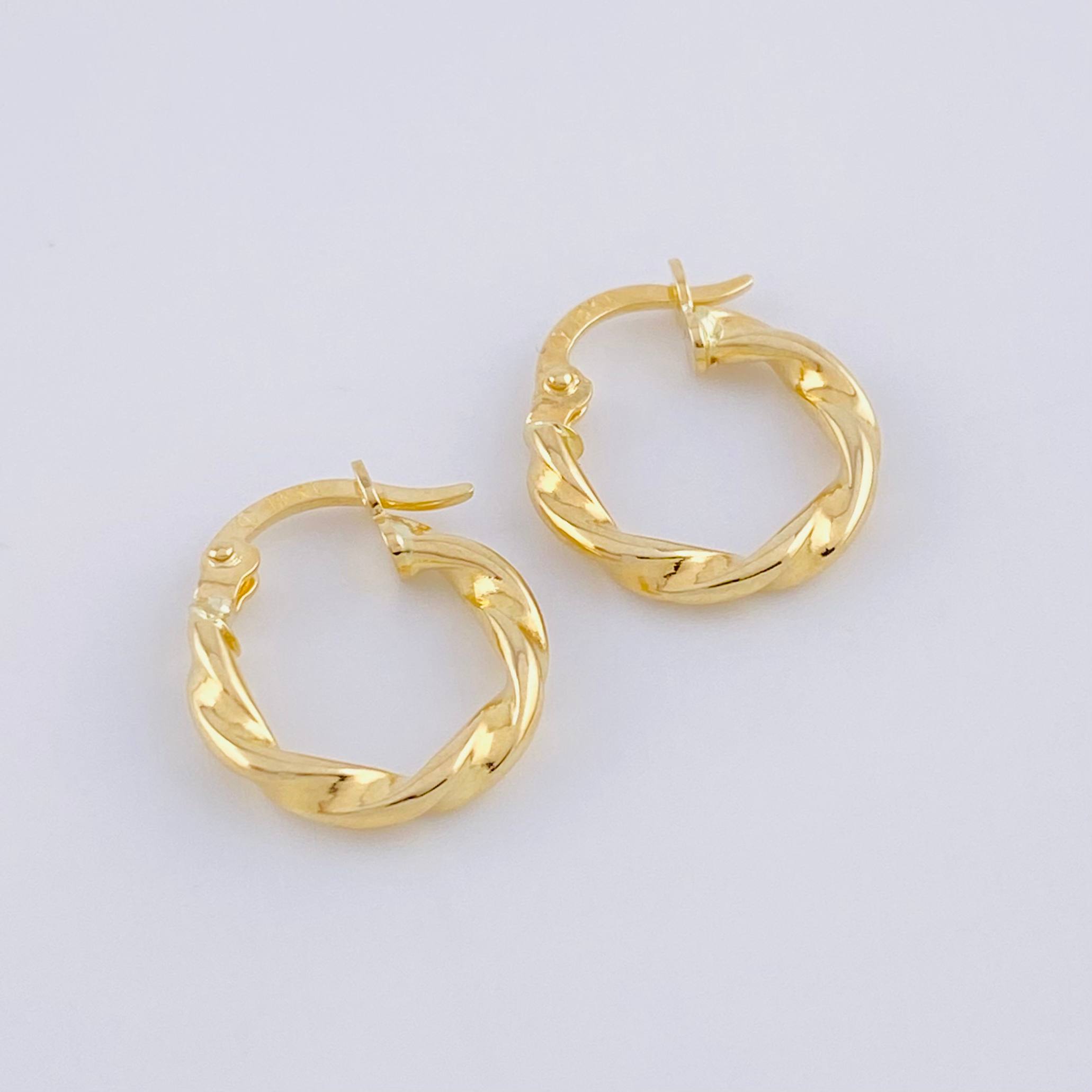 Candongas Nico 1g / 3/4 in Oro Amarillo 18K