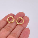 Candongas Nico 1g / 3/4 in Oro Amarillo 18K