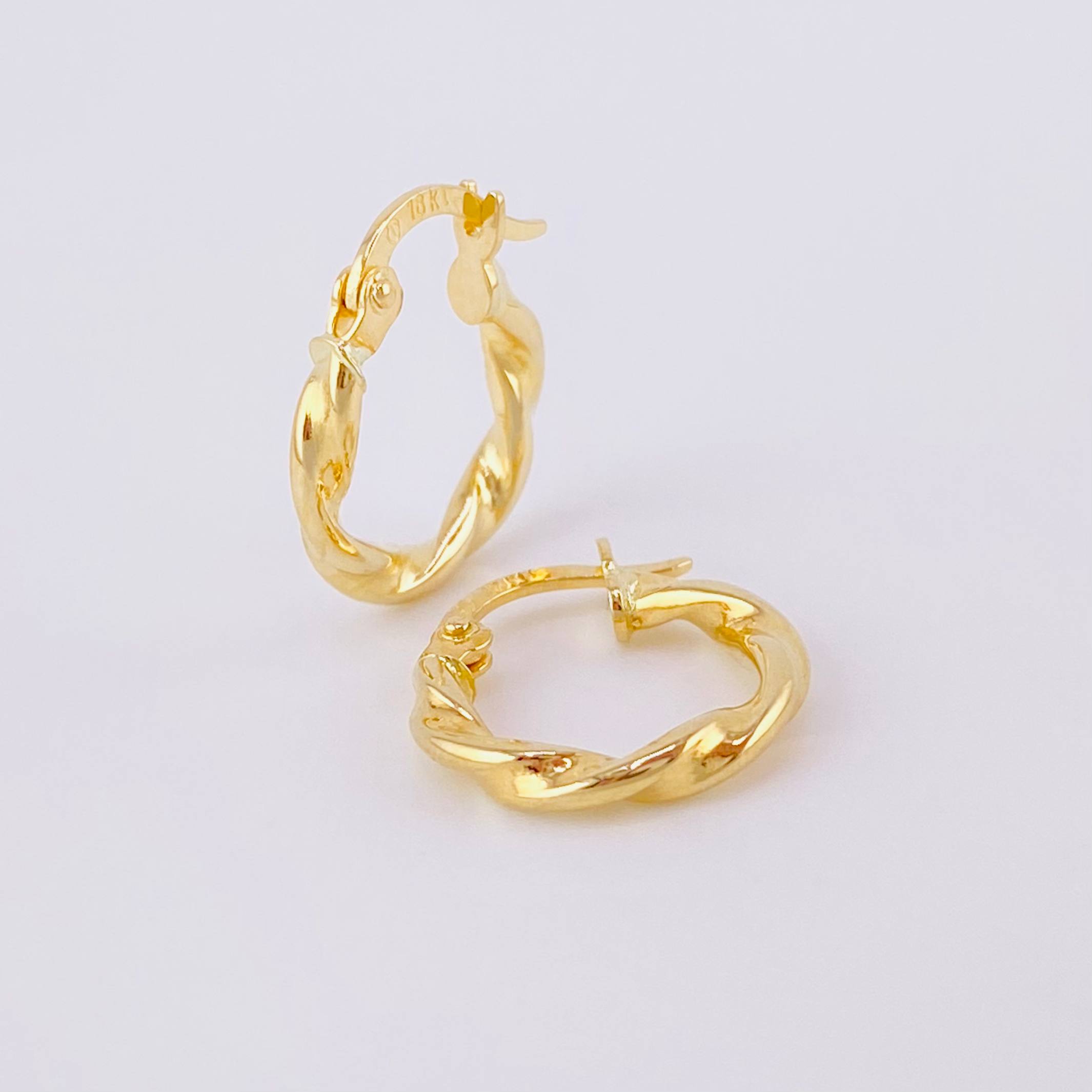 Candongas Nico 1g / 3/4 in Oro Amarillo 18K
