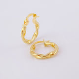 Candongas Nico 1g / 3/4 in Oro Amarillo 18K