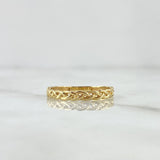 Half Braid Ring 1.35gr / Size 6 / 18K Yellow Gold