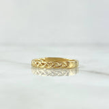 Half Braid Ring 1.35gr / Size 6 / 18K Yellow Gold