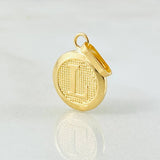 Pendant Letter L 0.65gr / 0.8in / 18K Gold