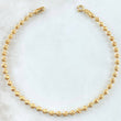 Military Bracelet 5.5gr / 7.5in / 18K Gold ©