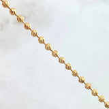Military Bracelet 5.5gr / 7.5in / 18K Gold ©
