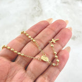 Miraculous Virgin Rosary 6.7gr / 19.7in / 18K Gold ©