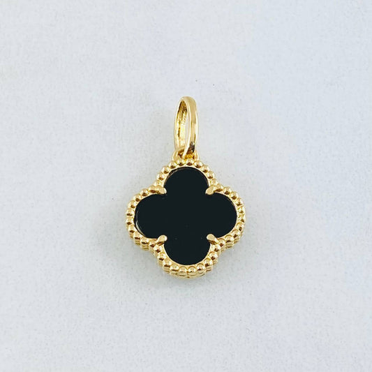 Dije Trebol 1.7gr / 3/4 in / Oro Amarillo Nac.Esp. 18K