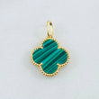 Clover Pendant 1.85gr / 1in / 18K Yellow Gold Nac.Esp.
