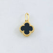 Clover Pendant 1.25gr / 3/4 in / 18K Yellow Gold Nac.Esp.