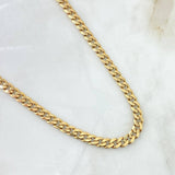 Cadena Cubana 25.95gr / 60cm / 6mm Oro Amarillo 18K ©