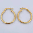 Candongas Lui 1.85gr / 2.7cm / Oro 18K &