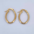 Candongas Clau 1.2gr / 2.2cm / Oro 18K &