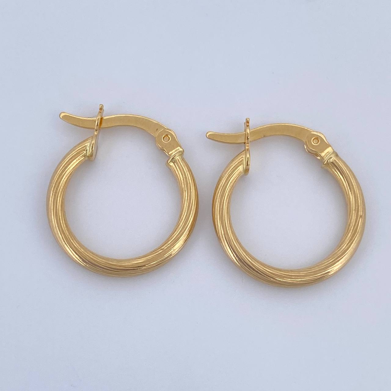 Hoop Earrings Sofi 1.55gr / 2cm / 18K Gold &