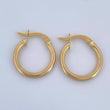 Hoop Earrings Sofi 1.55gr / 2cm / 18K Gold &
